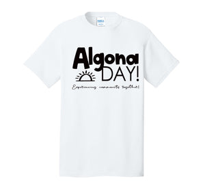 Algona Days logo t-shirt