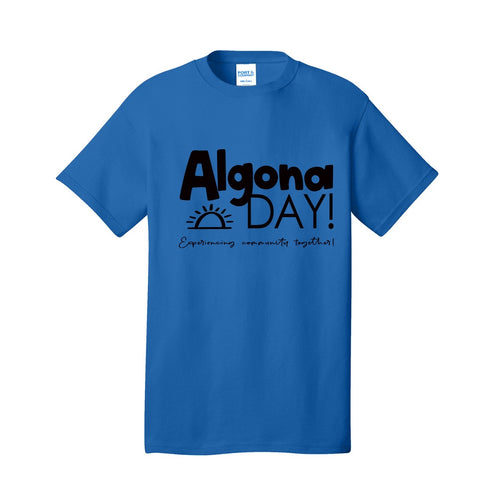 Algona Days logo t-shirt