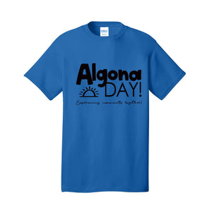Algona Days logo t-shirt