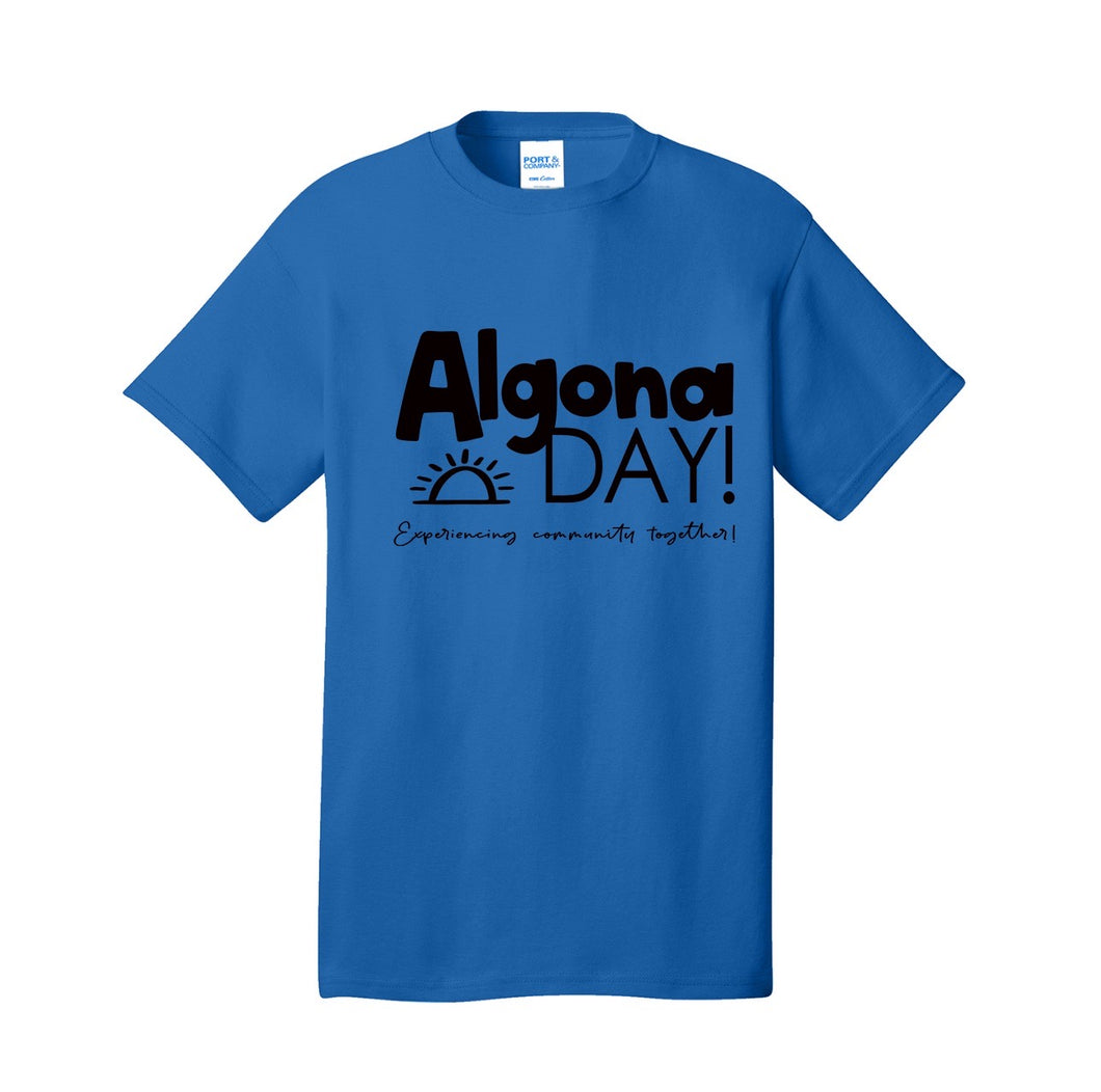 Algona Days logo t-shirt