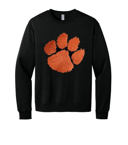 ZHS Volleyball Paw Crew Neck