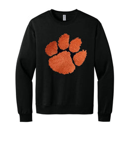 ZHS Volleyball Paw Crew Neck