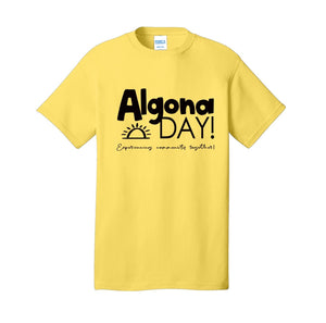 Algona Days logo t-shirt
