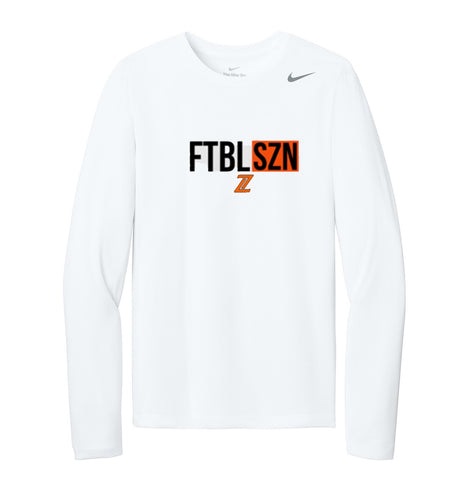 ZHS Football Nike Long Sleeve Tee