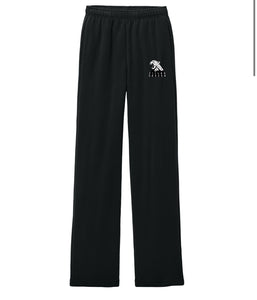 ZHS Girls Soccer Sweat Pants Leopard Head