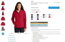 Inspire Ladies Soft Shell Jacket