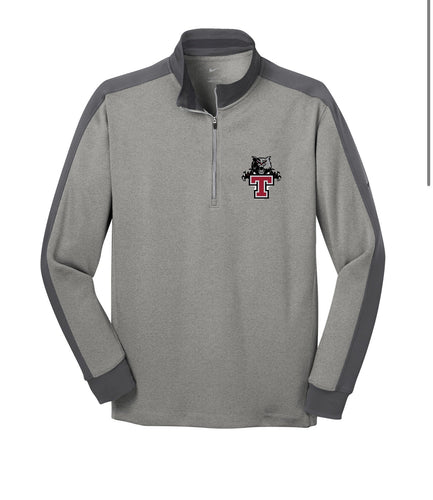 Toppenish School Dist. NIke 1/2. zip cover up