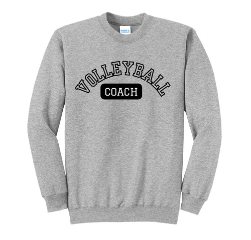 Volleyball Club Coach Crew Neck