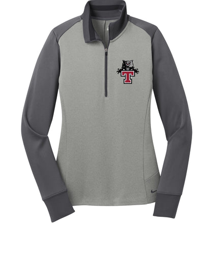Toppenish School Dist. Women's NIke 1/2. zip cover up