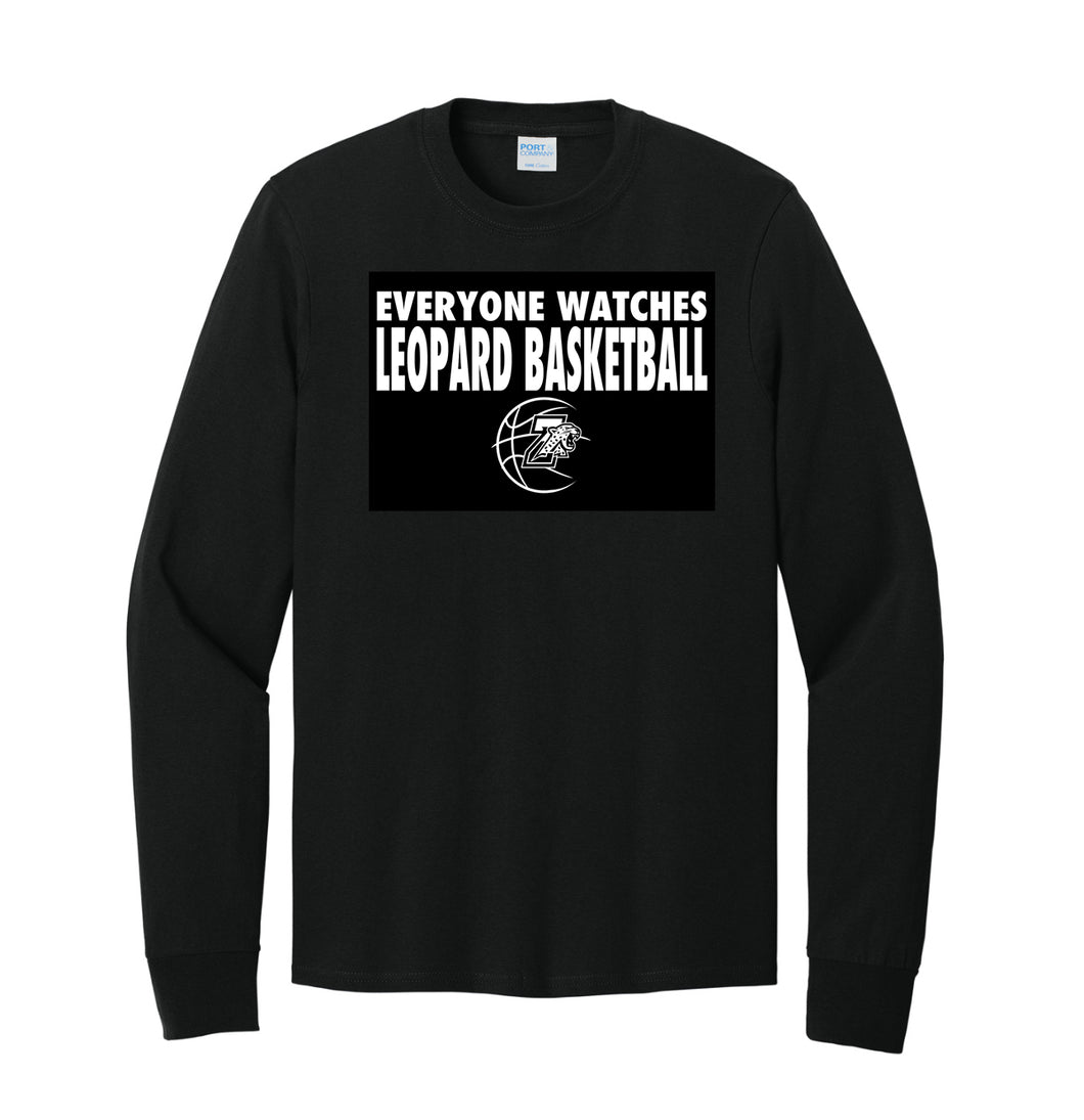 Basketball Everyone Watches long sleeve t-shirt