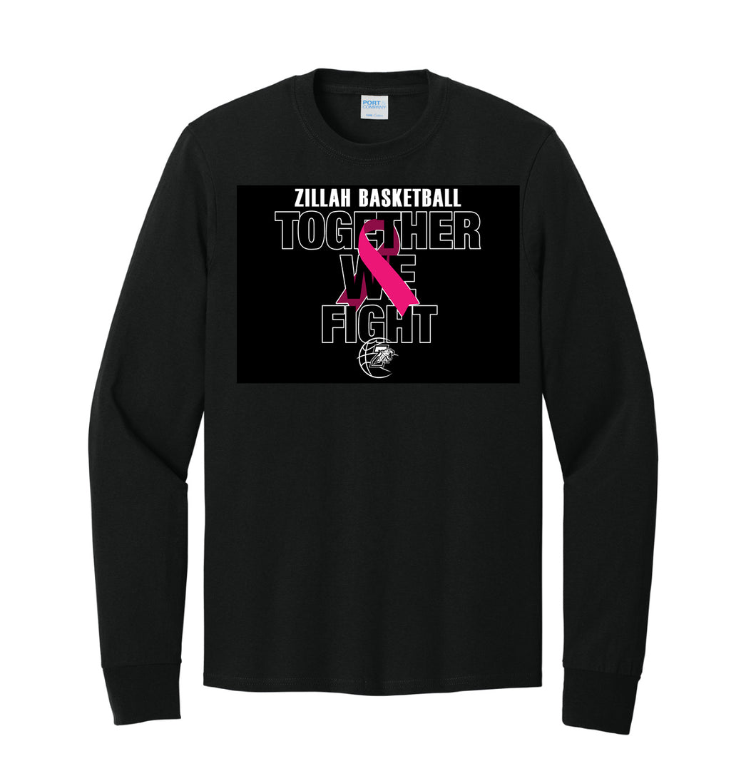 Basketball Together We Fight long sleeve t-shirt