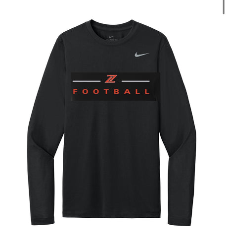 ZHS Football Nike Long Sleeve t-shirt