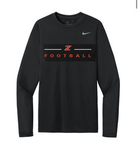 ZHS Football Nike Long Sleeve t-shirt