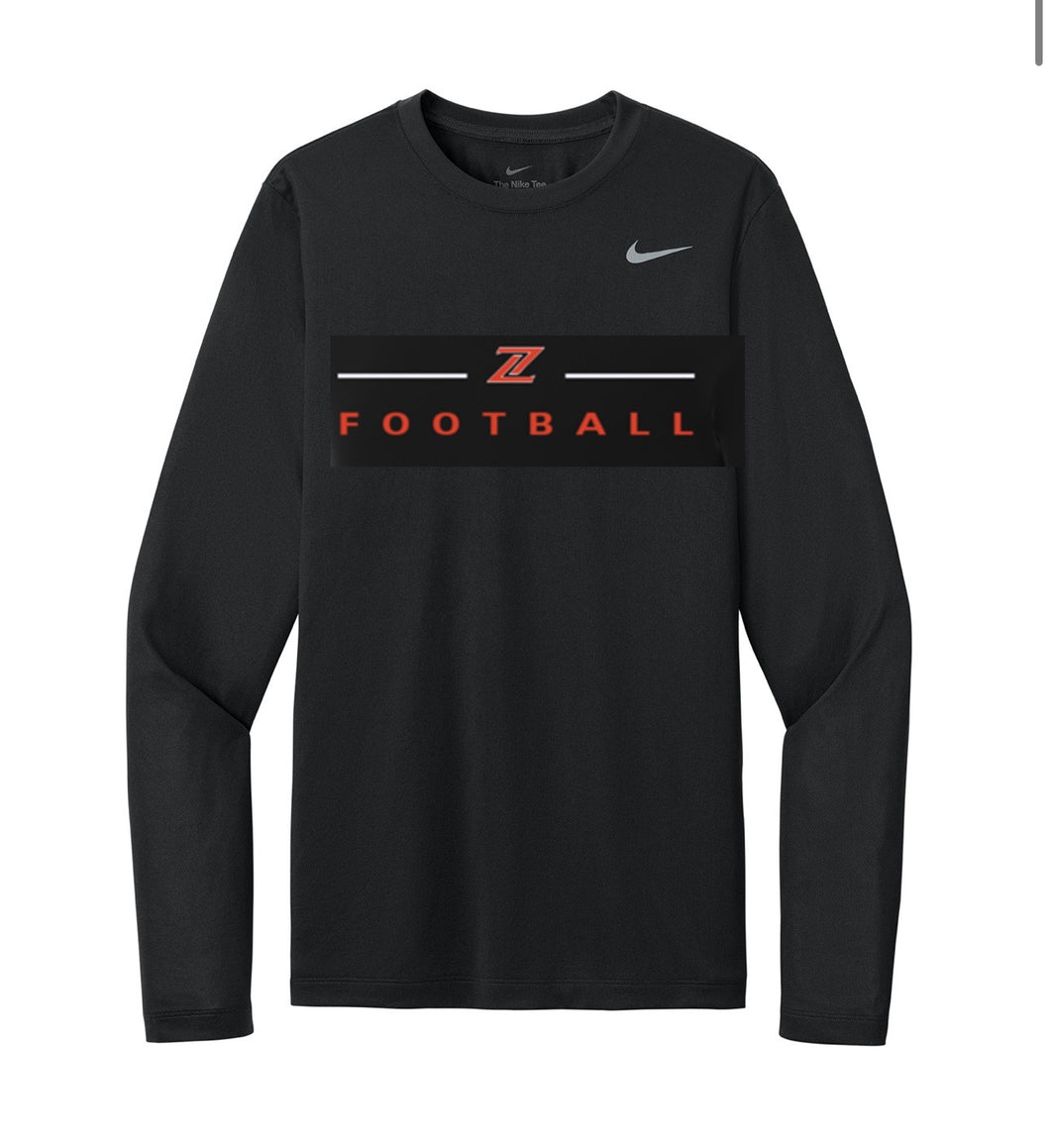 ZHS Football Nike Long Sleeve t-shirt