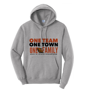 Zillah State Champs one town hoodie
