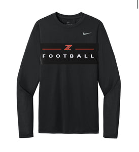 ZHS Football Nike Long Sleeve Tee
