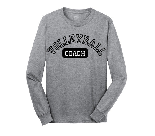 Volleyball Club Coach Long Sleeve T