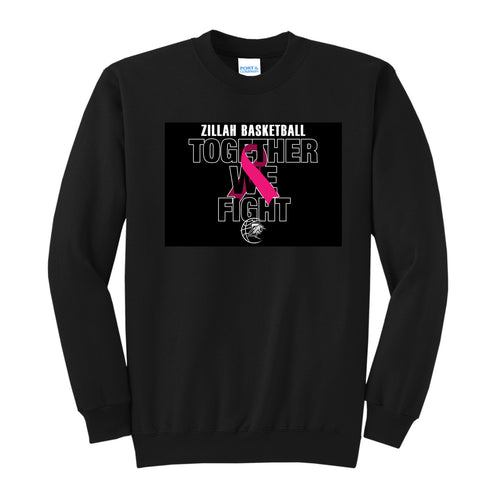Basketball Together we Fight Crew Neck
