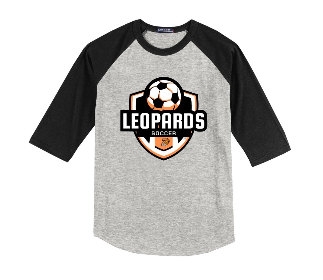 ZHS Girls Soccer Baseball tee