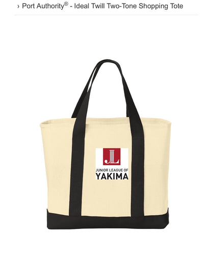 JLY Tote Bag round logo