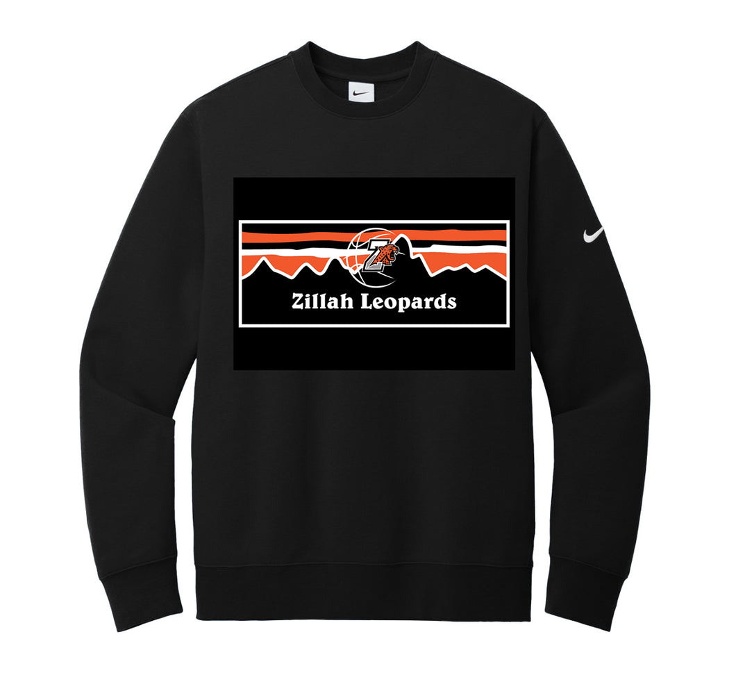 Basketball Nike Mountain Scene Crew Neck