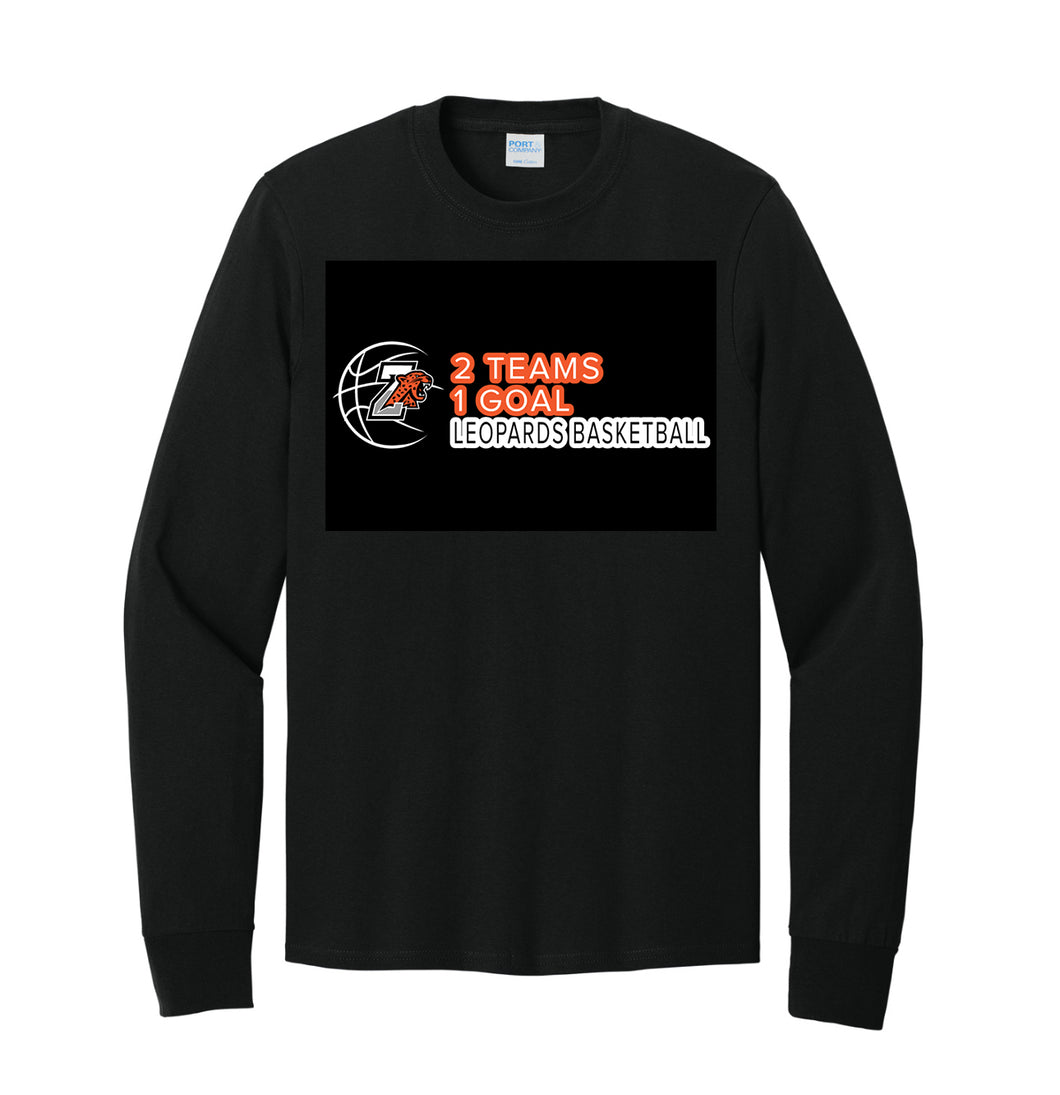 Basketball 2 Teams long sleeve t-shirt